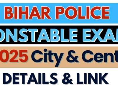 Bihar Police Constable Exam 2025