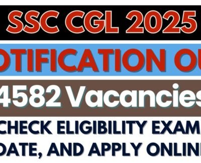 SSC CGL 2025 Notification