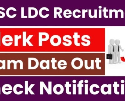 BPSC LDC Recruitment 2025
