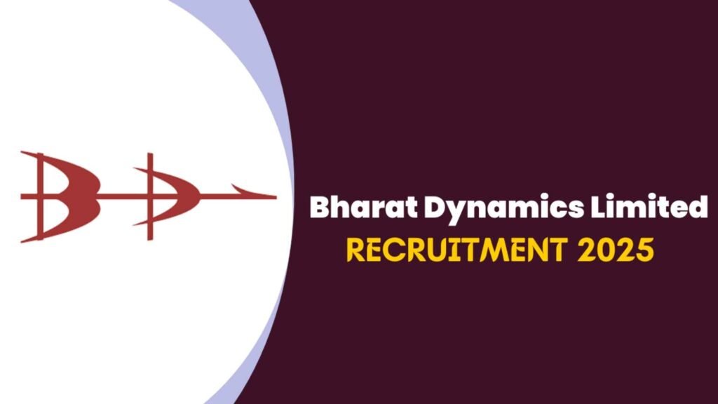 Bharat Dynamics Limited (BDL) Recruitment 2025