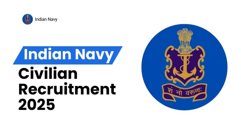 Indian Navy Civilian Recruitment 2025