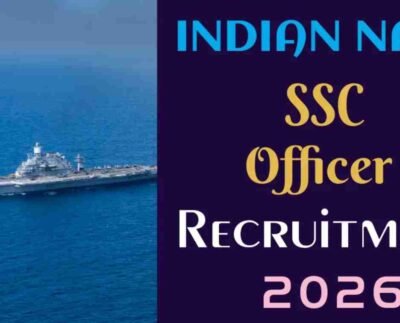 Indian Navy SSC Officer June 2026 Recruitment